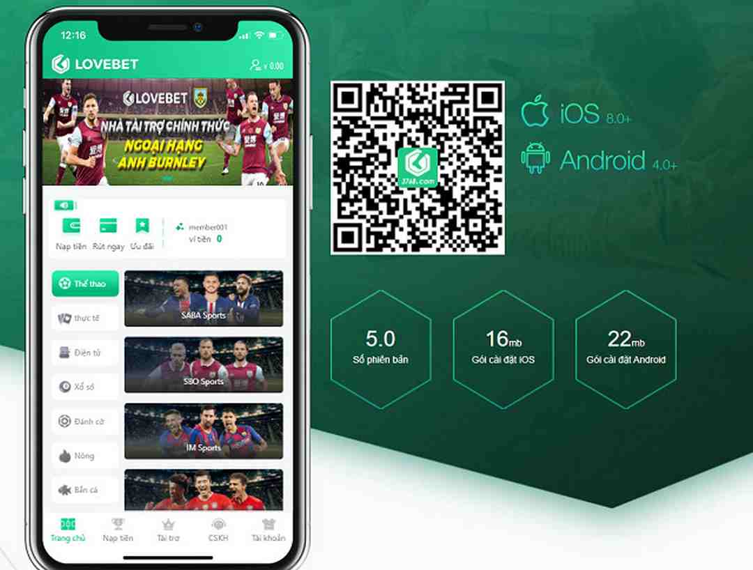 Đối tượng được chấp thuận tại Lovebet